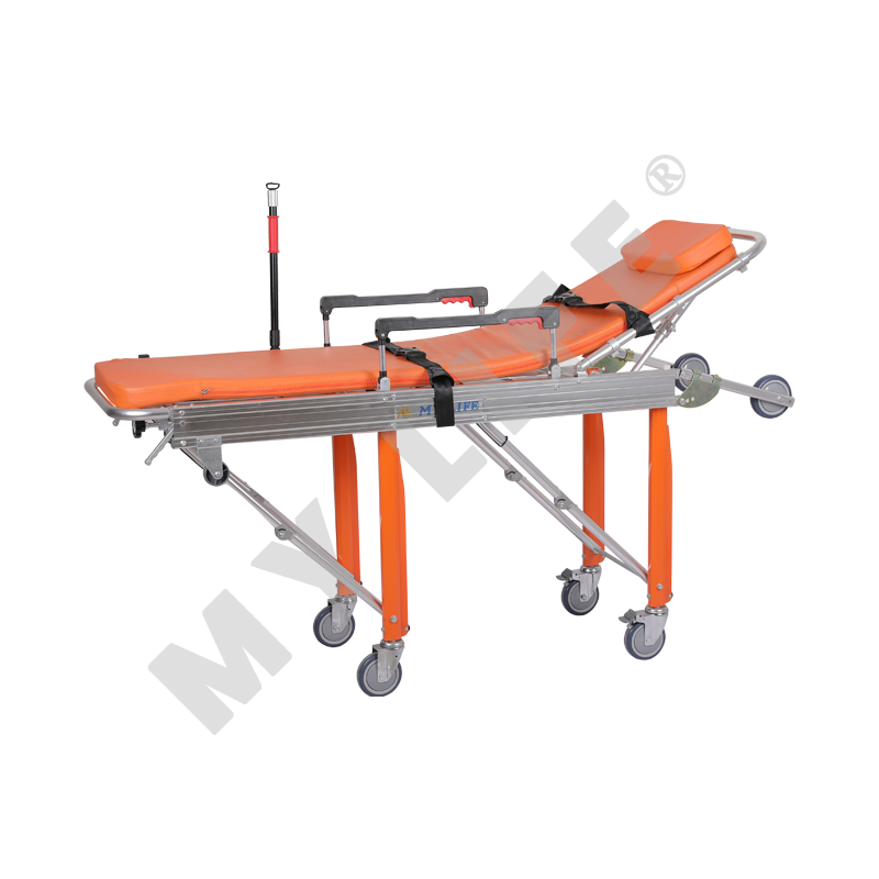 Automatická nakládací nosítka (nový design s madlem a IV tyčí)